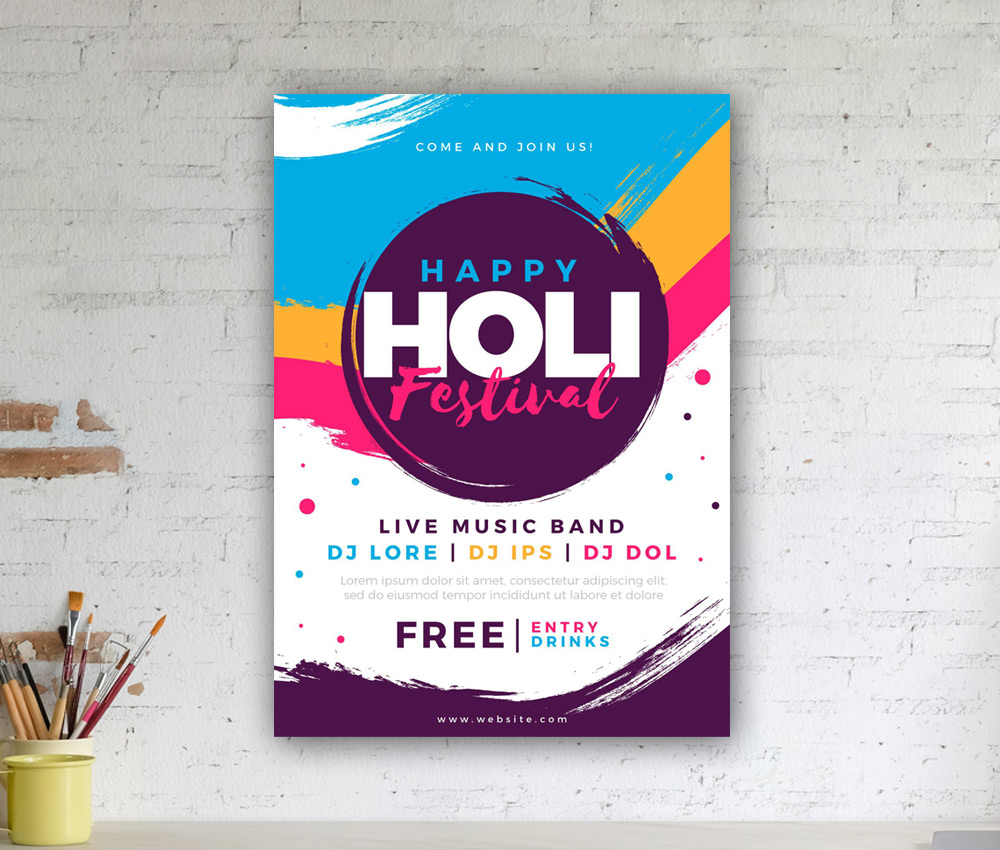 Large-format A0 posters printed in full colour on satin stock