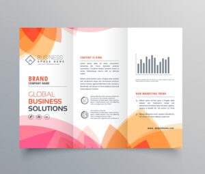 Half Fold Leaflets — A4 half-fold leaflets, inside spread, printed by PCR Print in Lisburn